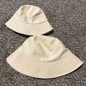 Mom & Mini Cream Bucket Hat Set